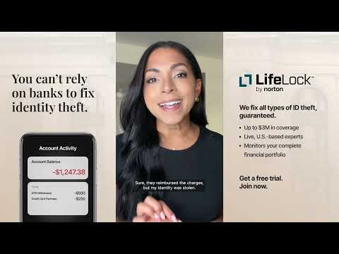 Gen Digital YouTube ad: LifeLock DigitalCampaign UGC Banks 15 YT 16x9