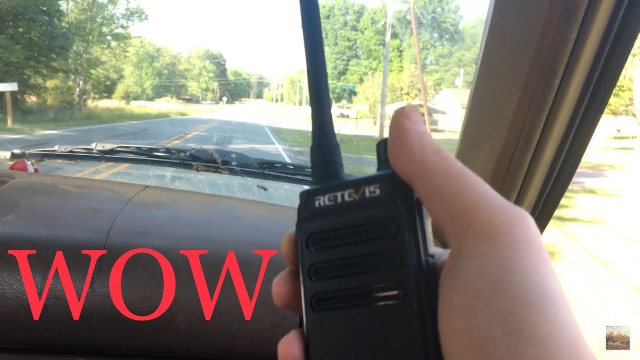 3 MILES!! RANGE TEST AND REVIEW OF RETEVIS RB87 HANDHELD GMRS RADIO. YouTube