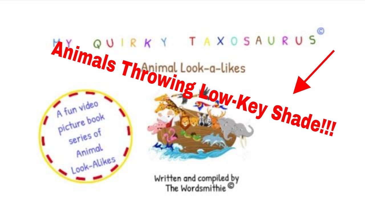 My Quirky Taxosaurus©│Animal Lookalikes