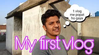My first vlog 🙂my intro I am form jaipur 👍. Ajay ne lia badla