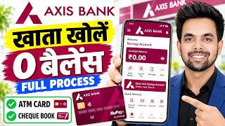 Axis Bank Zero Balance Account 2026 | Zero Balance Bank Account Opening Online | Axis Bank