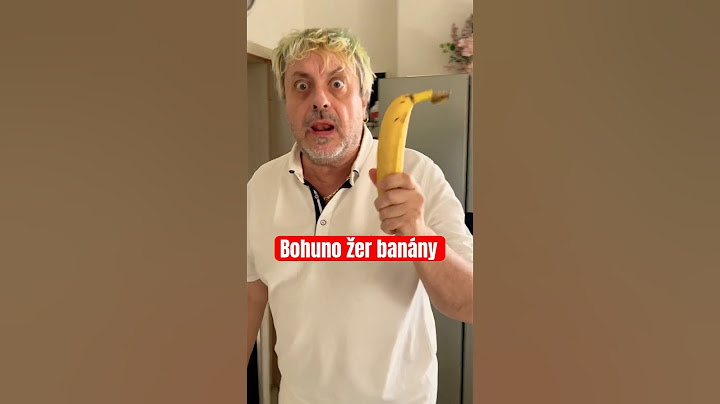 Bohuno, nauč se žrát banány! Tohle už vážně nejde! 🍌😂