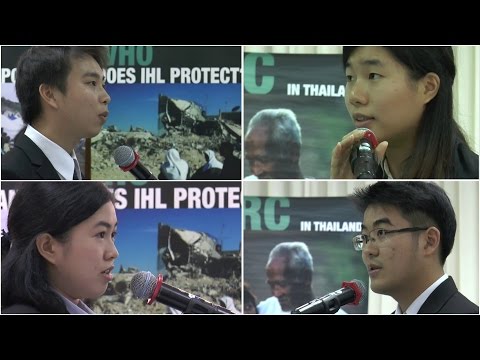 ICRC moot courts – because IHL matters: Thailand - ICRC moot courts – because IHL matters: Thailand