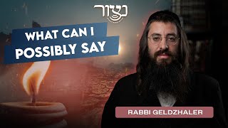 What Can I Possibly Say - Chaim Ozer Geldzhaler