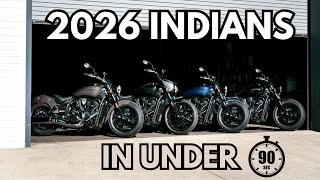 2026 Indian Motorcycles In Under 90 Seconds - Everything You Need To Know screenshot 3