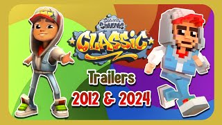 Subway Surfers Classic Trailers (2012 & 2024)