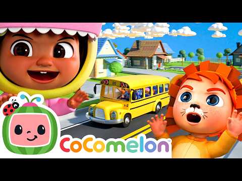 Halloween Wheels on the Bus! (Spooky Kids Special) | CoComelon | Cars & Truck Videos for Kids
