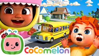 halloween wheels bus spooky kids special cocomelon cars