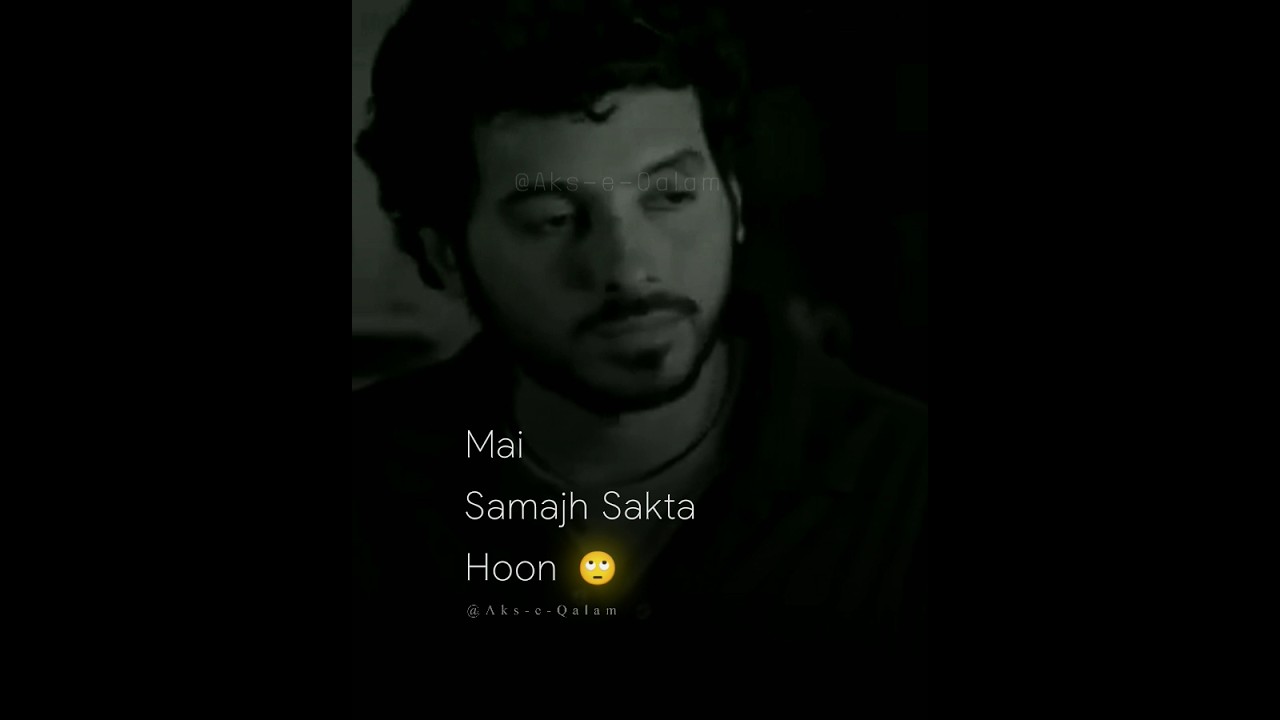 Koi Nahi Samajh Sakta | Munna Bhaiya | Aks e Qalam | Whatsapp Status | 