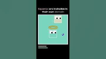 Squares are invincible in their domain #square #simulation #coding #battle #color #1v1