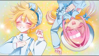 Hug はぐ / MIMI  - MIRAI ANGEL &  Kagamine Len Cover