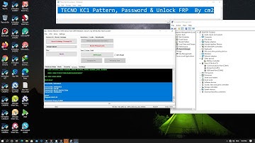 TECNO KC1 Pattern, Password & Unlock FRP  By cm2