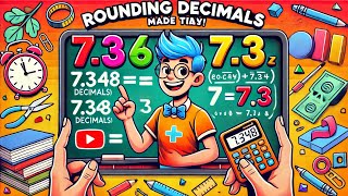 Rounding Decimals Made EASY! 🔢 | Learn How to Round Like a Pro!