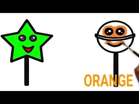 Happy to draw cute candy