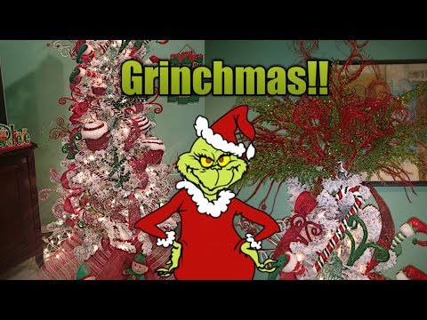 THE GRINCH THEME CHRISTMAS TREE!!! | MetalBarbie