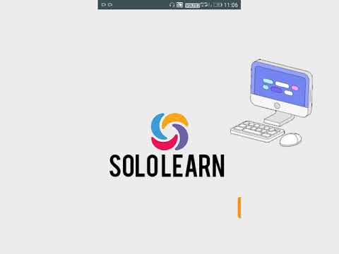 #codeing app @sololearn for beginners 🖤#realvideo #app