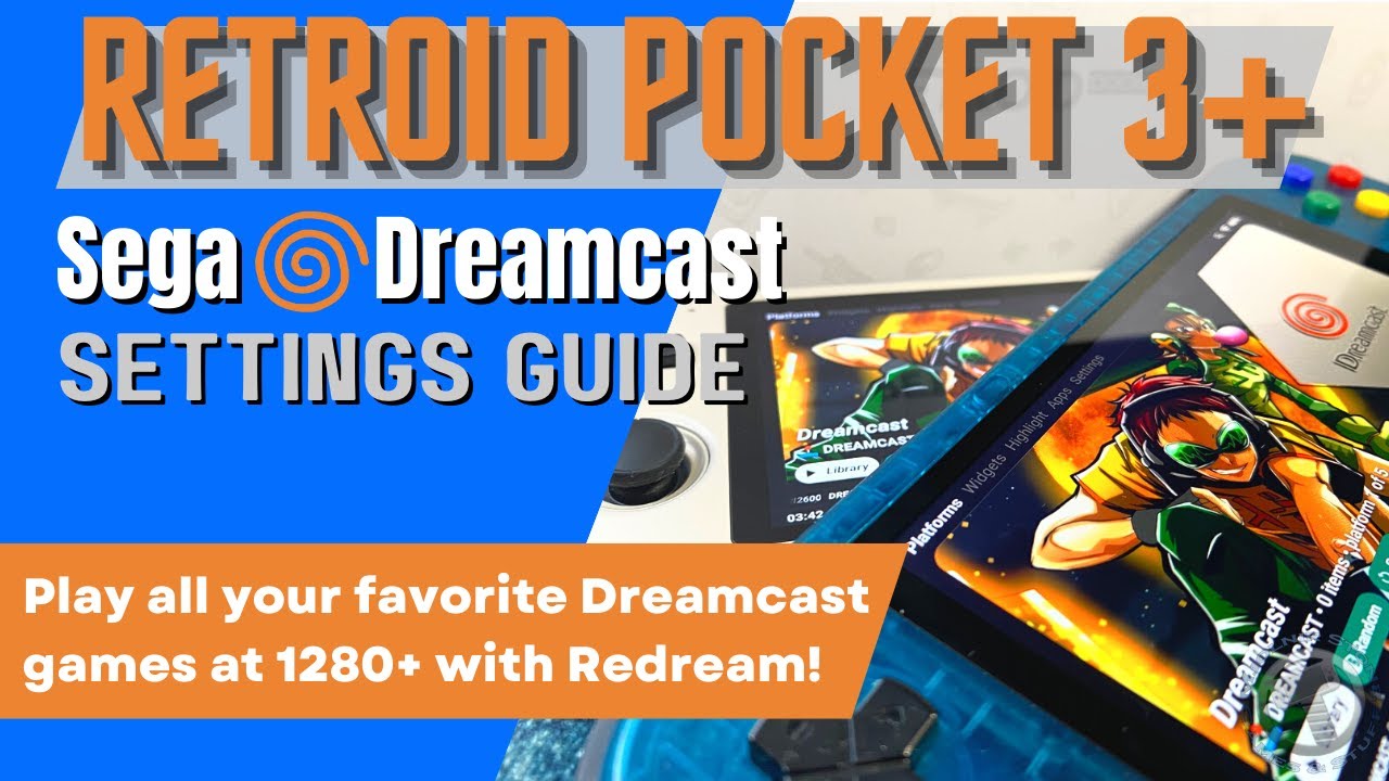 Retroid Pocket 3+ Dreamcast Settings Guide & Gameplay | Redream | Android | Emulation | Retro Gaming