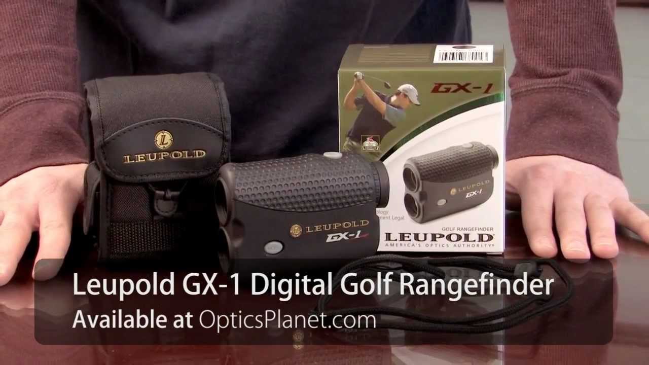 Leupold GX-1 Digital Golf Rangefinder - OpticsPlanet.com Product in Focus