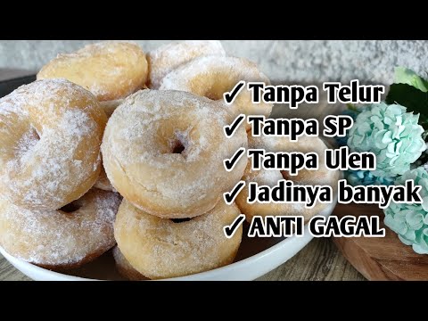 Resep Donat Tanpa Telur Tanpa Ulen