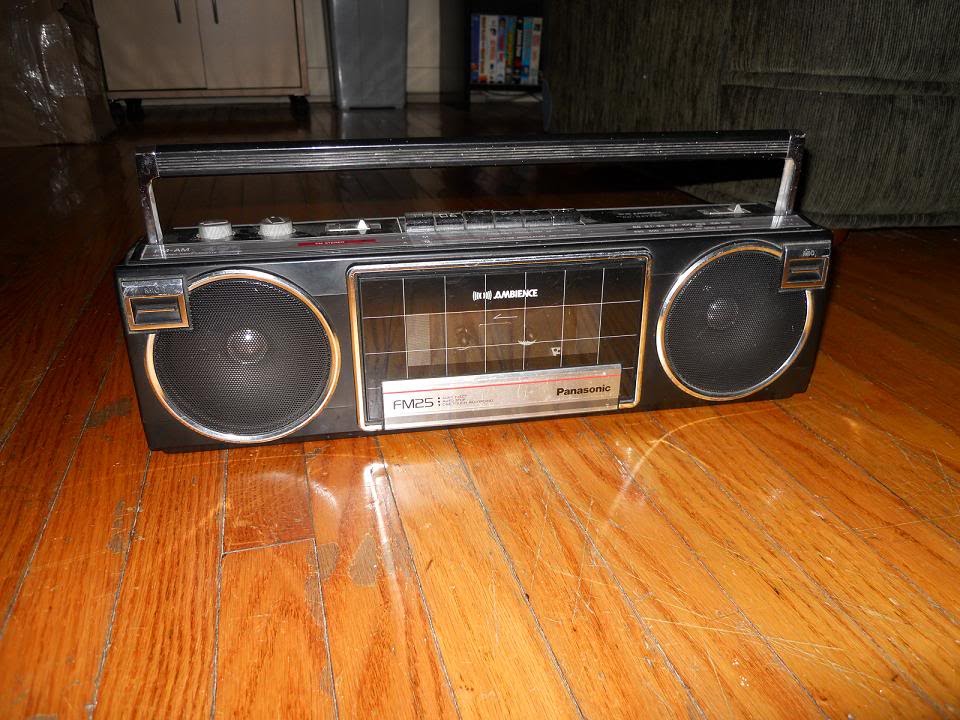 1980s Panasonic FM25 Boombox YouTube