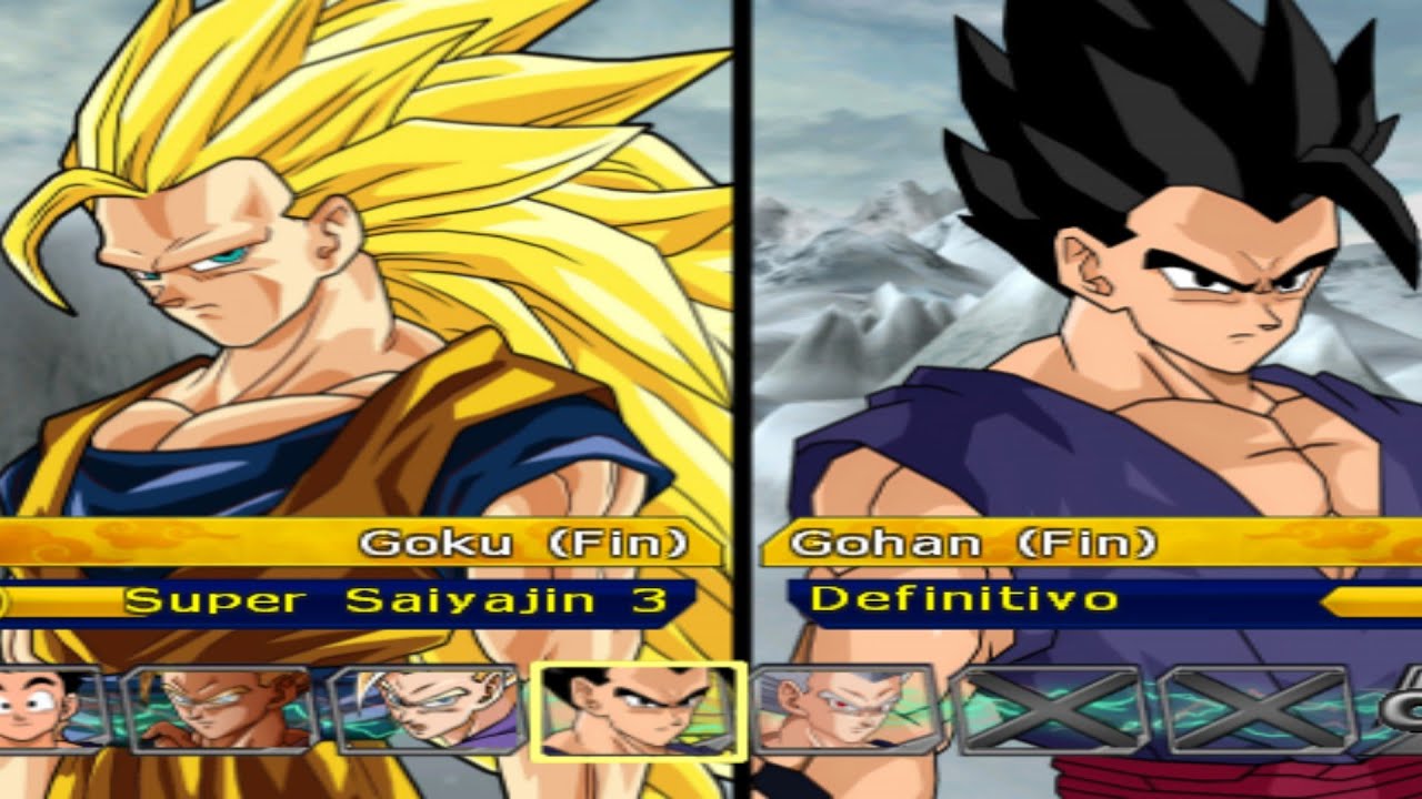 Goku SS3 Vs Ultimate Gohan - Dragon Ball Z Budokai Tenkaichi 3 V7 ...