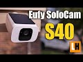 Eufy SoloCam S40 Review - Wireless WIFI Camera with integrated Spotlight and Solar Panel