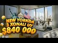 $840 000 ga NEW YORKDAN 3 XONALI APARTMENT OBZORI