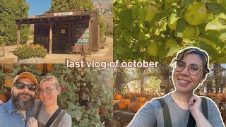 the last vlog of October 🎃 apple picking, crafting, baking