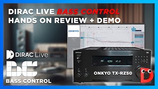 HANDS ON Bass Control I Dirac Live I Demo + Impression with Onkyo RZ50 screenshot 4