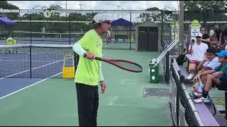 World class instruction to help your serve and overhead!! - Rick Macci screenshot 4