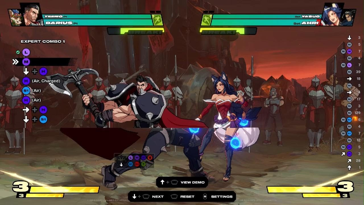 Trying very hard to get this combo string down in 2XKO