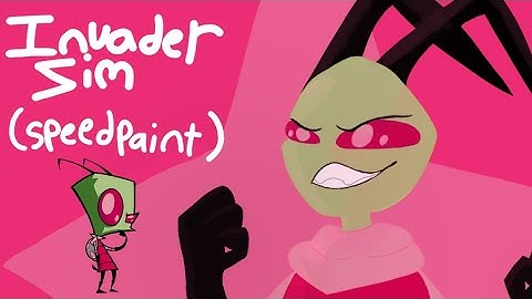 Invader Zim | SpeedPaint