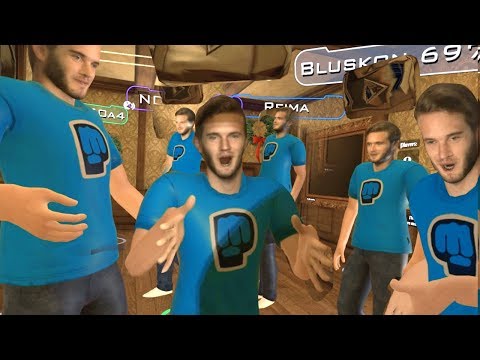 VR Chat #8 - I&#039;m the REAL Pewdiepie!!