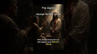 The Agony #catholic #prayerandpurpose #poem