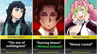 The Meaning Behind Every Demon Slayer Character Name