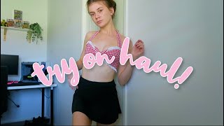 TRY ON HAUL! (beginning boutique, universal store, glassons)