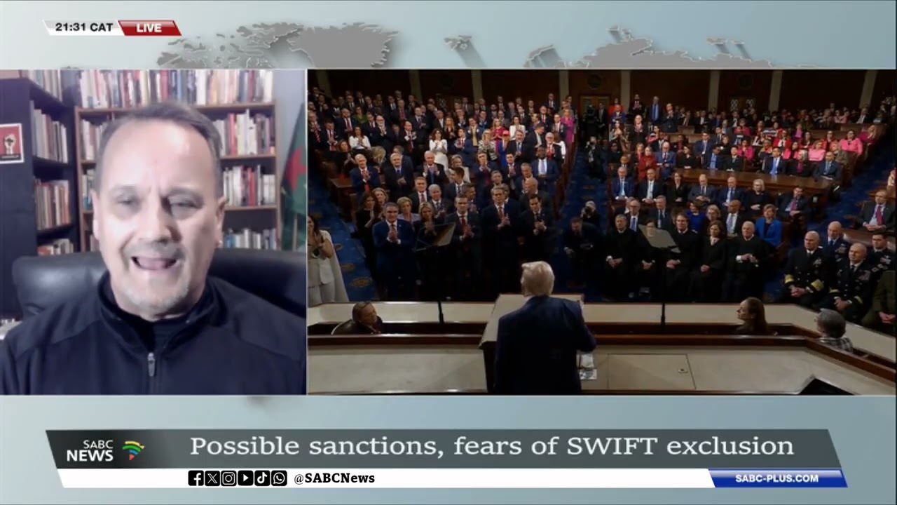 Possible US sanctions | Fears of SWIFT exclusion: Dr Dale McKinley shares insights