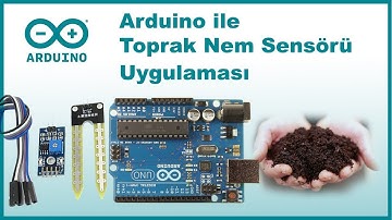 Arduino toprak nem sensörü ile sulama sistemi yapımı