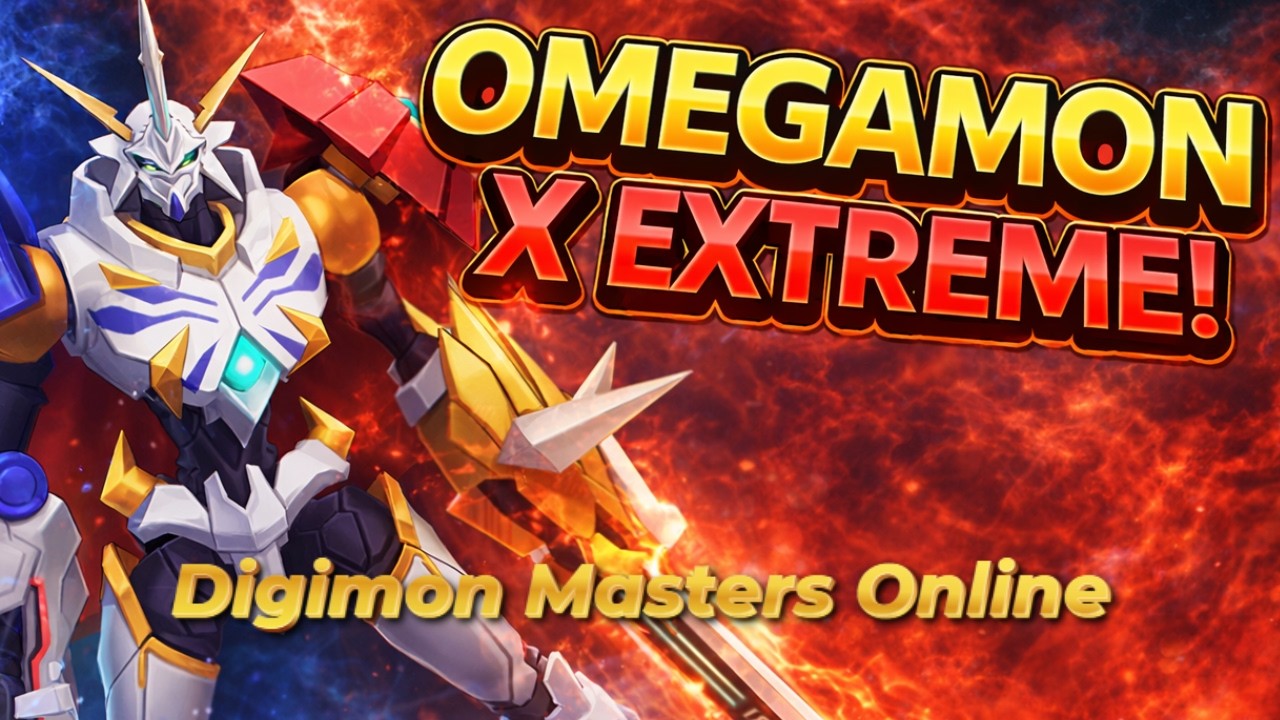 Omegamon X [Extreme] - Digimon Masters Online - YouTube