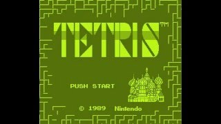 Tetris Nintendo 1989 NES Game Boy Mode Game Genie code