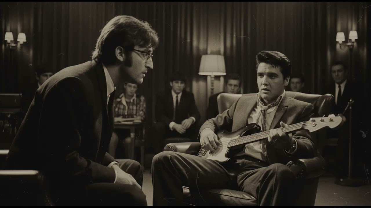 John Lennon's encounter with Elvis Presley backstage - What he told Elvis shocked the King himself