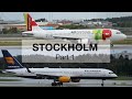 Stockholm Arlanda Airport Planespotting - Part One