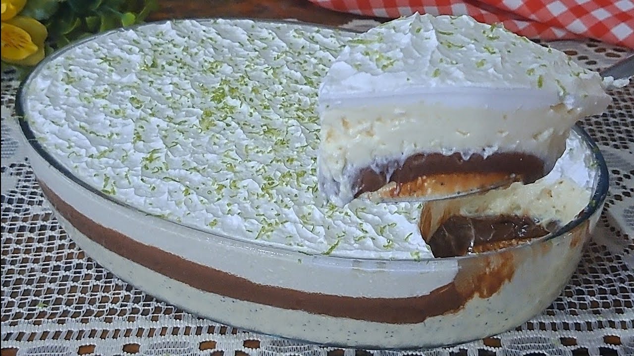 Marido gelado! sobremesa super CREMOSA E REFRESCANTE perfeita para qualquer momento!