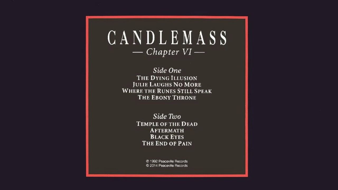 Candlemass - Where the Runes Still Speak