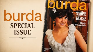 Flipping Through Burda Special Issue 1977 Vintage Lingerie Home Fashion