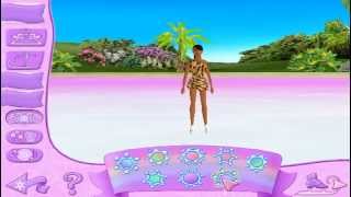 Игра Барби Королева Льда. Катаясь на райском острове screenshot 4