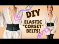 SUPER EASY Elastic Zipper Belts! | DIY w/ Orly Shani