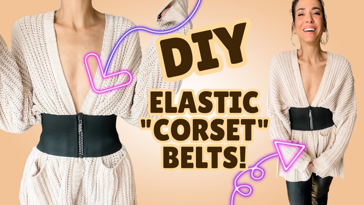 SUPER EASY Elastic Zipper Belts!