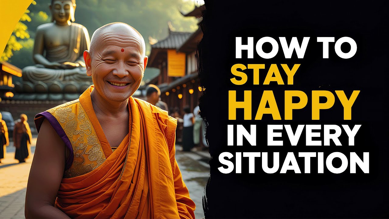 How to Stay Happy in Every Situation 😊 ️ | Buddhism | Buddhist ...