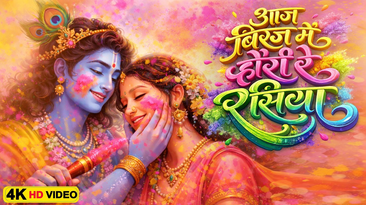 Aaj Biraj Mein Hori Re Rasiya | Superhit Holi Bhajan | Holi Special Krishna Bhajan 2026